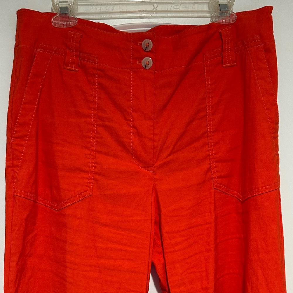 Maeve Bright Wide Leg Pants - Picture 2 of 5